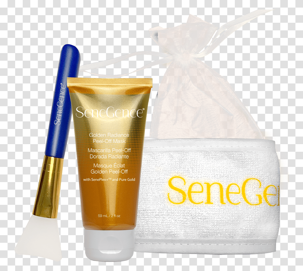 New Products - Lips With Lucy Senegence Golden Radiance Peel Off Mask, Towel, Glass, Beverage, Drink Transparent Png