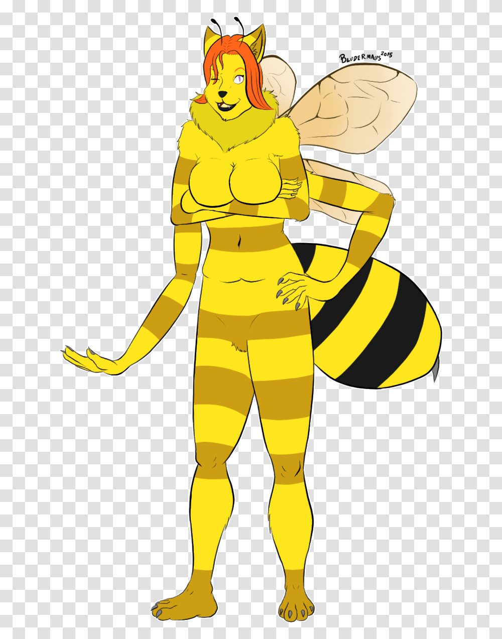 New Queen Bee In The Hive Cartoon, Wasp, Insect, Invertebrate, Animal Transparent Png