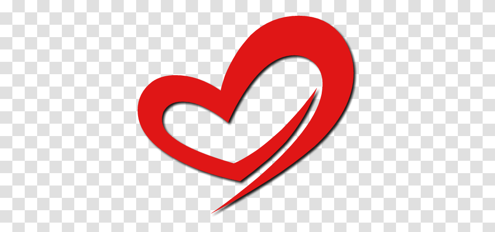 New Red Heart For Editing, Text, Interior Design Transparent Png