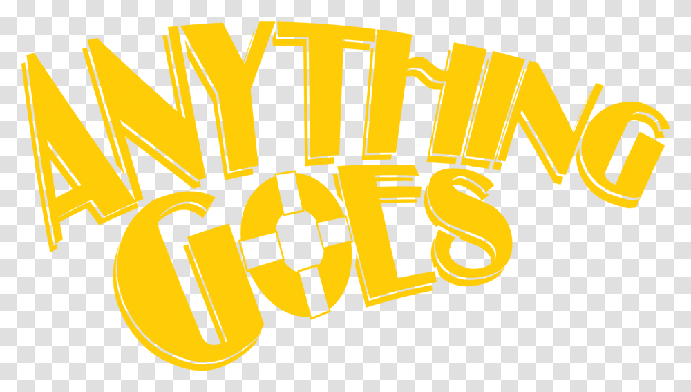 New Season The Theatre Company Anything Goes Musical Logo, Text, Bulldozer, Tractor, Vehicle Transparent Png