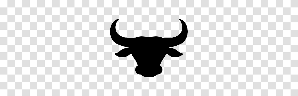 New Silhouettes Bull Head Bulldog Bullet And More, Mammal, Animal, Cattle, Longhorn Transparent Png