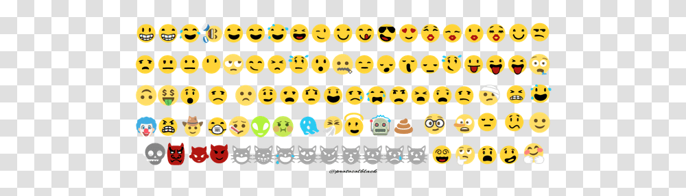 New Smiley Emojis 2018 With Vector Files - Steemit Emoji, Parade, Rug, Batman Logo, Symbol Transparent Png