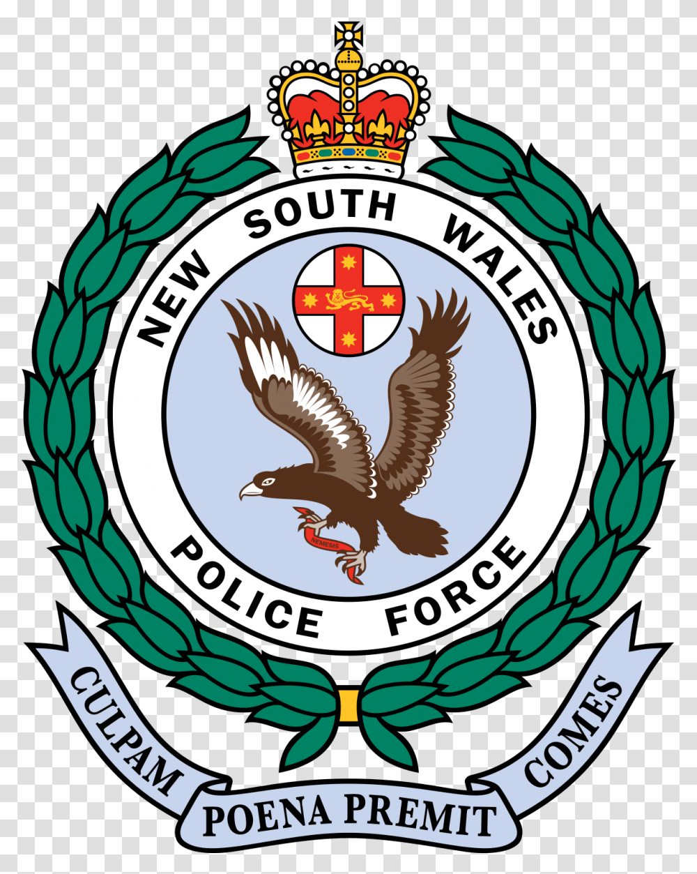 New South Wales Police Force Wikipedia New South Wales Police Logo, Symbol, Trademark, Emblem, Poster Transparent Png
