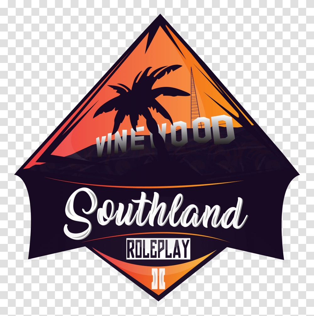 New Southland Roleplay Serious Roleplay Custom Vehicles Peds, Label, Logo Transparent Png