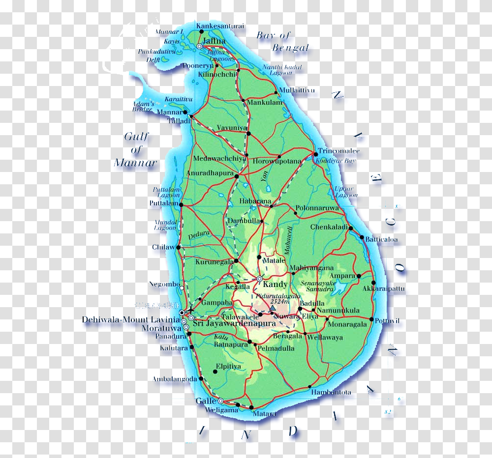 New Sri Lanka Map 2018, Plot, Diagram, Poster, Advertisement Transparent Png