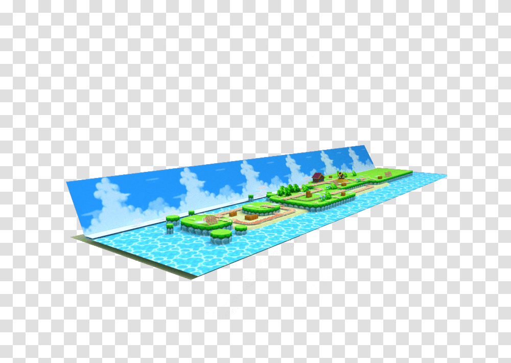 New Super Mario Bros Ds World, Land, Outdoors, Nature, Water Transparent Png
