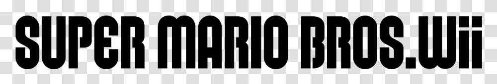 New Super Mario Bros Super Mario Bros Font, Gray Transparent Png