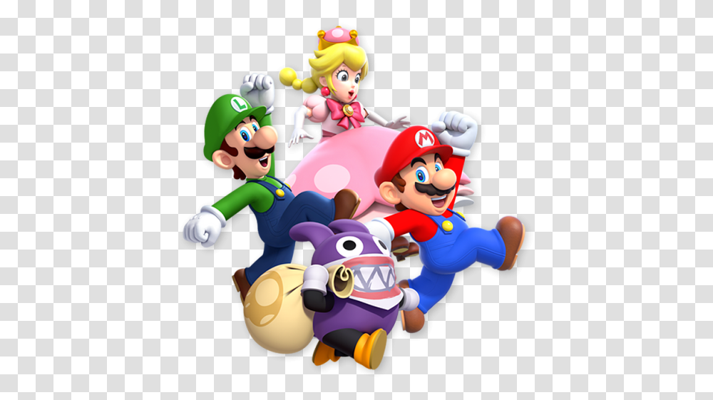 New Super Mario Bros U Deluxe Nintendo Switch Games New Super Mario Bros U Deluxe All Characters, Toy Transparent Png