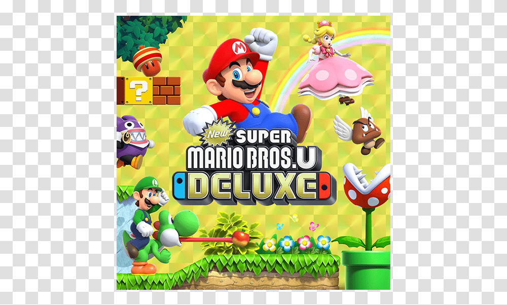 New Super Mario Bros U Deluxe, Person, Human, Toy Transparent Png