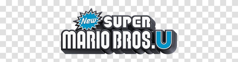 New Super Mario Bros U Review Wii Hey Poor Player New Super Mario Bros U Logo, Symbol, Text, Clothing, Flyer Transparent Png