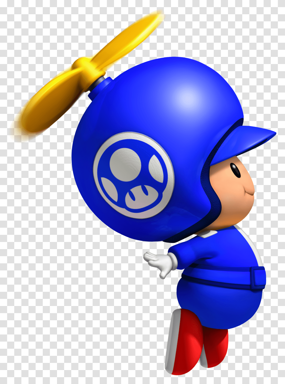 New Super Mario Bros Wii Blue Toad, Apparel, Helmet, Crash Helmet Transparent Png