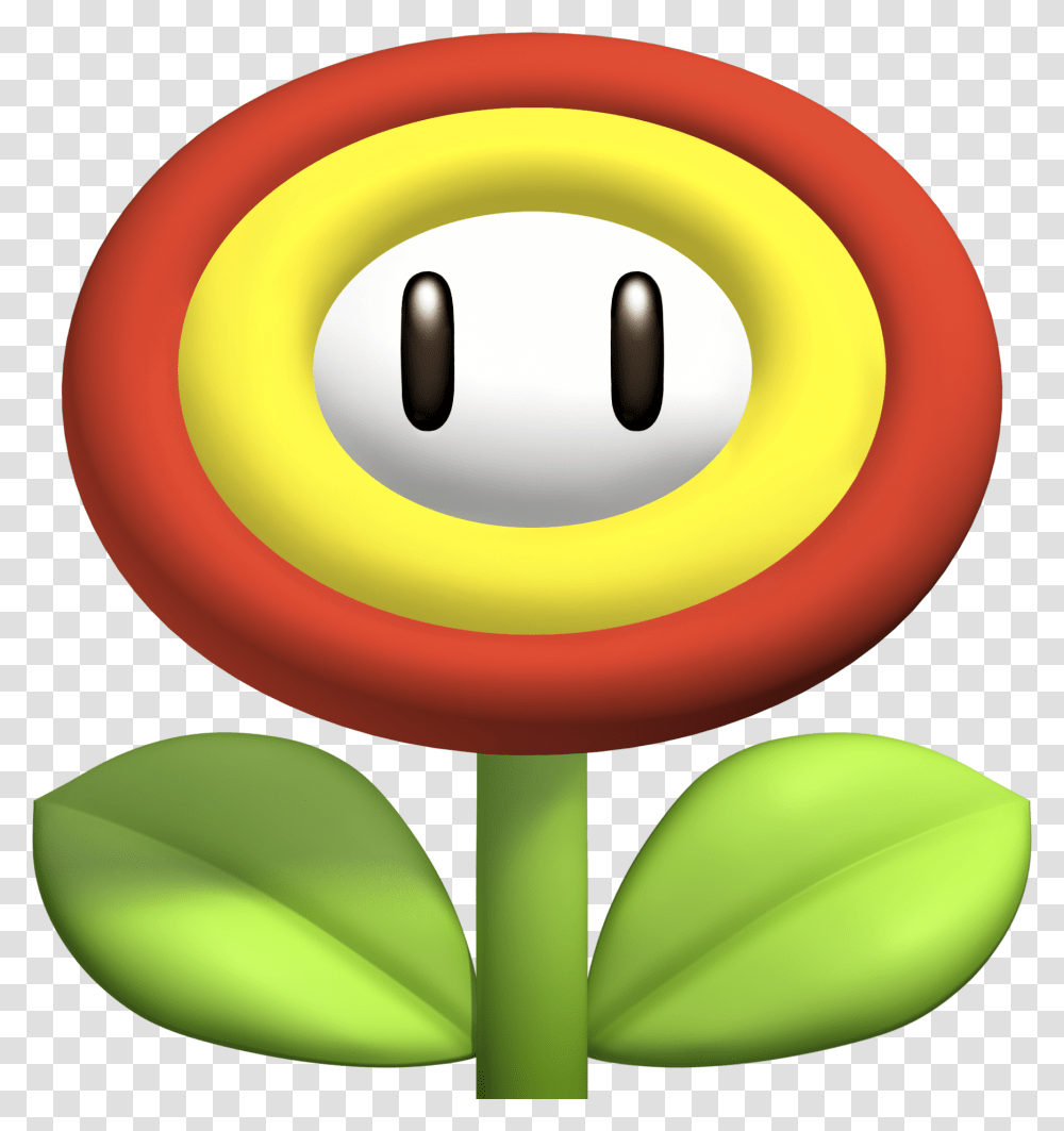 New Super Mario Bros Wii Flower, Food, Lollipop, Candy, Plant Transparent Png