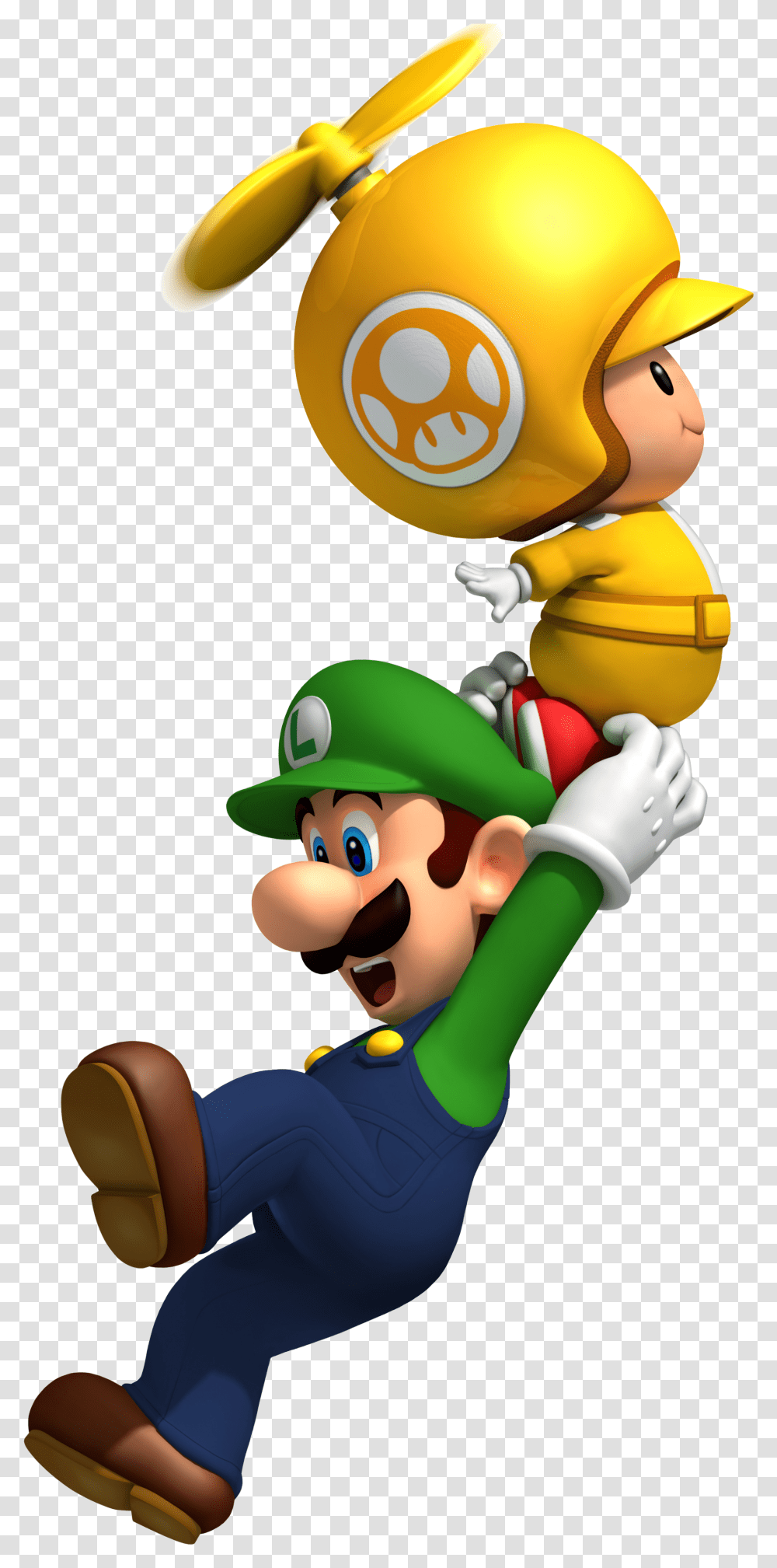 New Super Mario Bros Wii Yellow Toad And Luigi Super New Super Mario Bros Wii U Characters, Person, Human Transparent Png