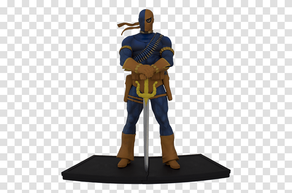 New Teen Titans Statue, Person, Figurine, Tabletop, Furniture Transparent Png