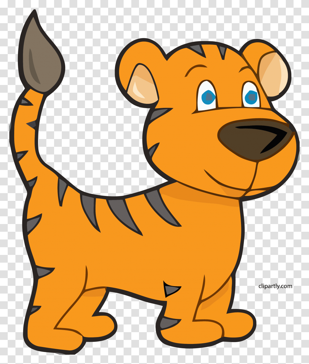 New Tiger Animal Character Clipart, Mammal, Pet, Canine, Pig Transparent Png