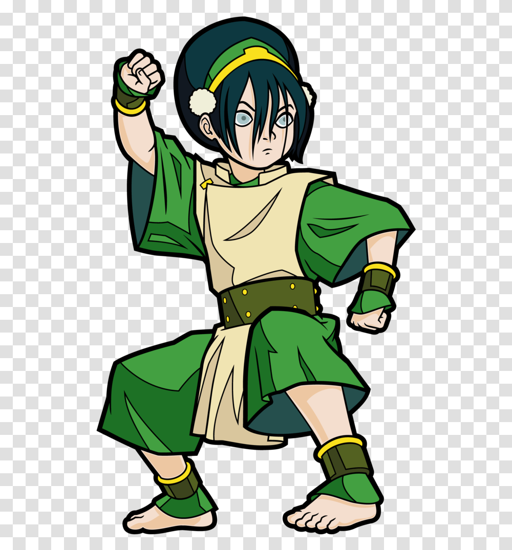 New To Pre Order - Tagged Dragon Ball Z- Big Apple Toph Figpin, Person, Human, Costume, Elf Transparent Png