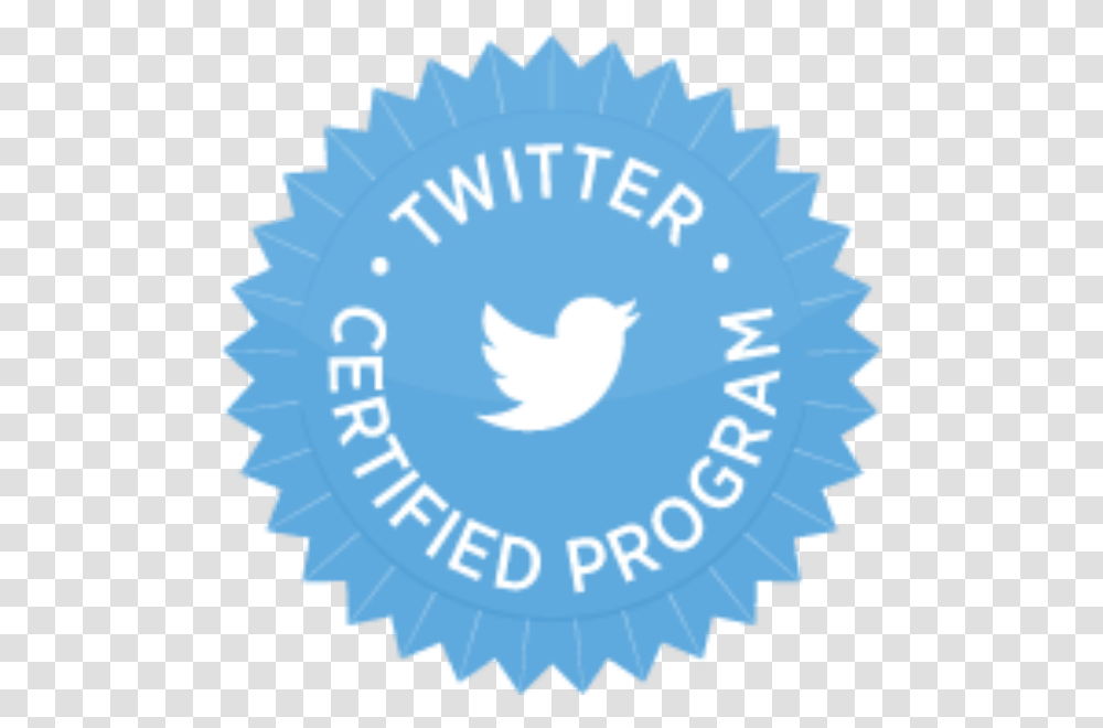 New Twitter Certified Program Partners And Site Twitter, Machine, Gear, Logo Transparent Png