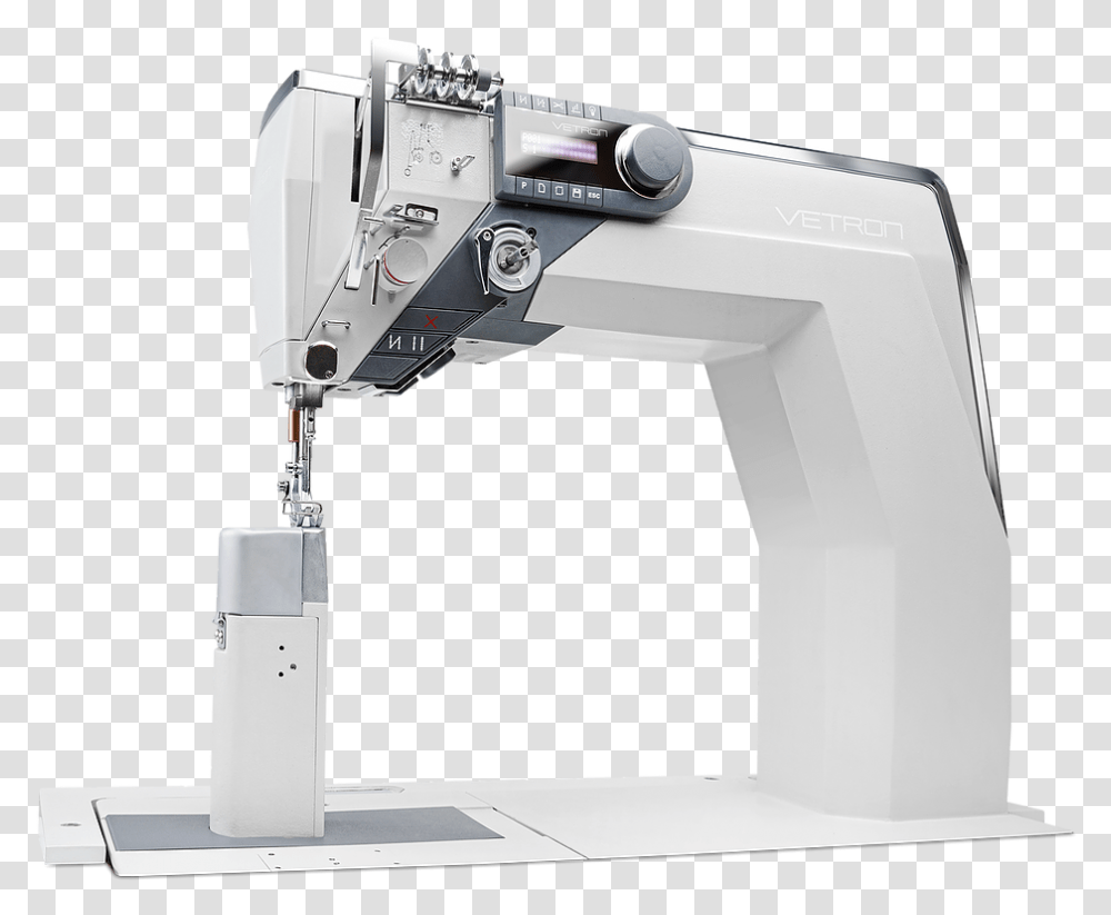 New Vetron 5340 Postbed Sewing Machine With Left Post Sewing Machine, Electrical Device, Appliance, Tabletop, Furniture Transparent Png