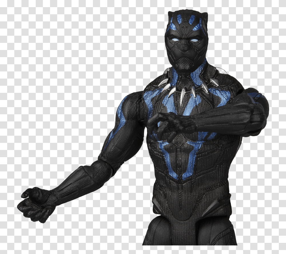 New Vibranium Black Panther Suit, Person, Human, Alien, Torso Transparent Png