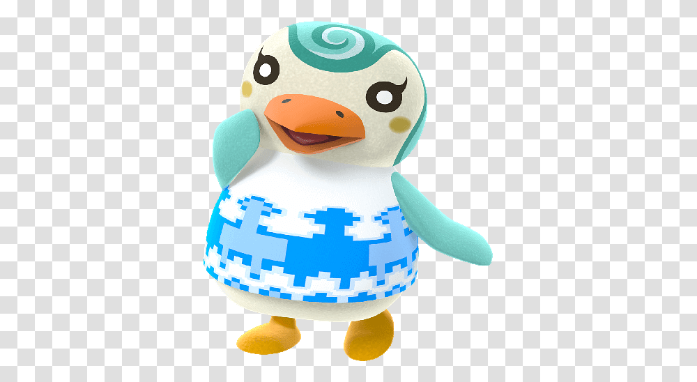 New Villagers Animal Crossing Penguin, Toy, Plush, Bird, Photography Transparent Png