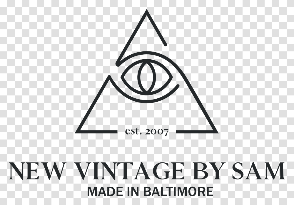 New Vintage By Sam Circle, Triangle Transparent Png