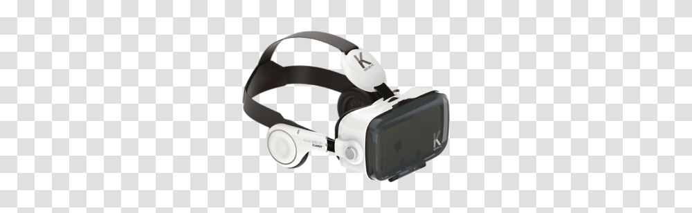 New Vr Goggles Keplar Immersion Virtual Reality For Smartphones, Helmet, Apparel, Electronics Transparent Png