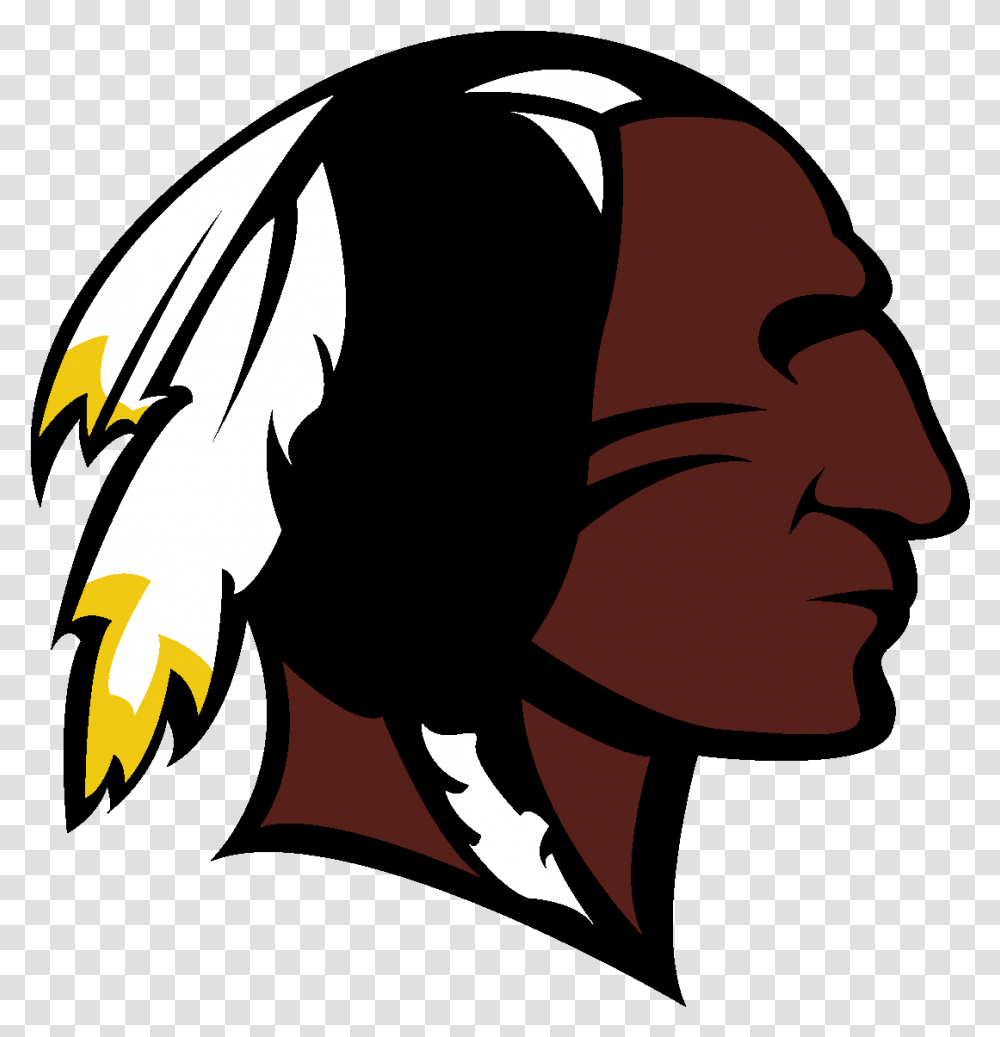 New Washington Redskins Logo Washington Redskins Old Logo, Person, Human, Art, Cushion Transparent Png