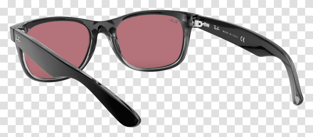 New Wayfarer Sunglasses In Black Violet Plastic, Accessories, Accessory, Goggles Transparent Png