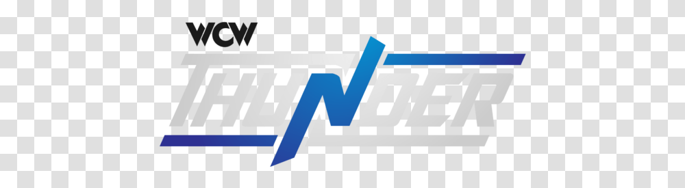 New Wcw Thunder Logo, Word, Label Transparent Png