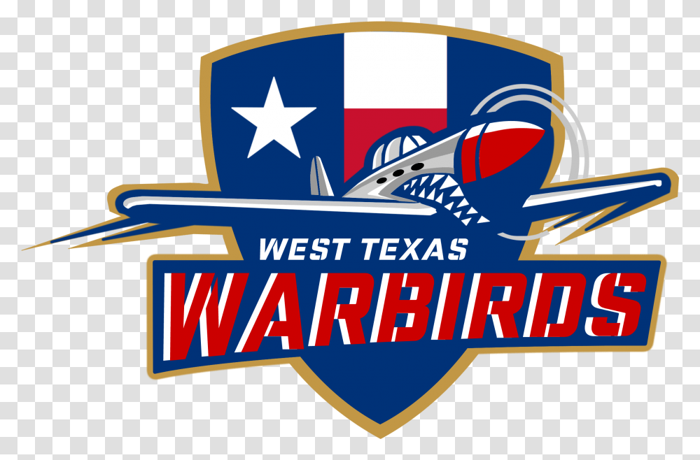 New West Texas Indoor Football Team West Texas Warbirds, Symbol, Logo, Trademark, Star Symbol Transparent Png