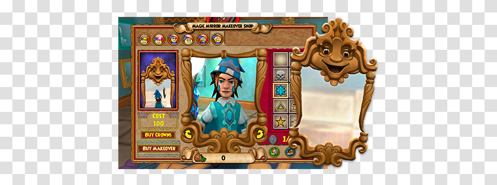 New Wizard City Arrives To Wizard101 Frostcaller Fictional Character, Person, Human, Helmet, Clothing Transparent Png