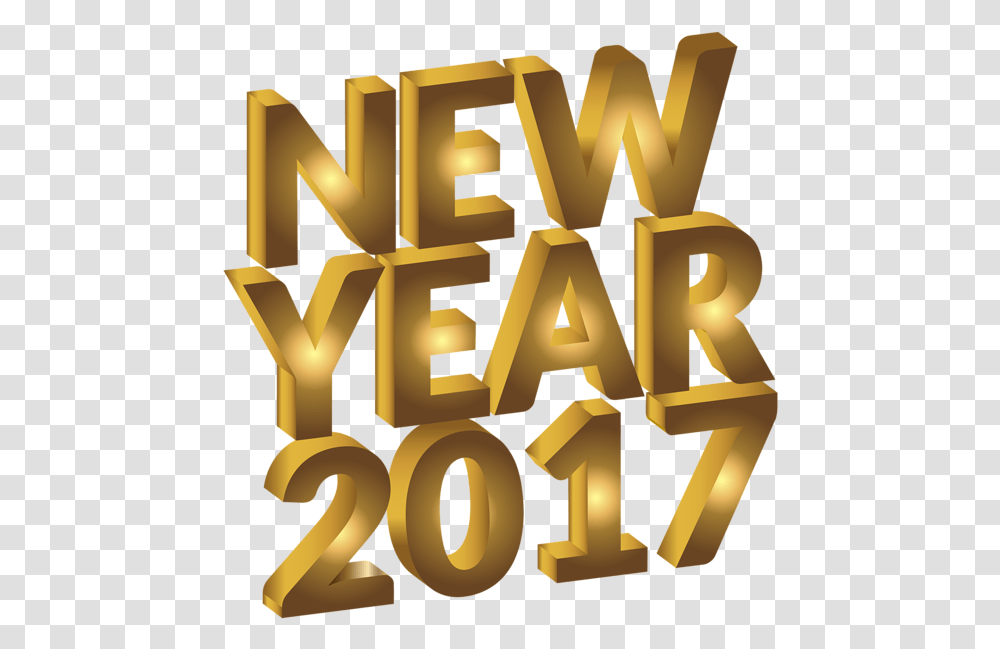 New Year 2017 Happy New Year 2017, Alphabet, Word, Cross Transparent Png