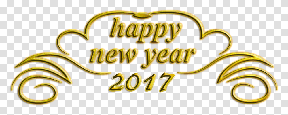 New Year 2017 Picture Happy New Year Image Format, Word, Meal, Food, Text Transparent Png