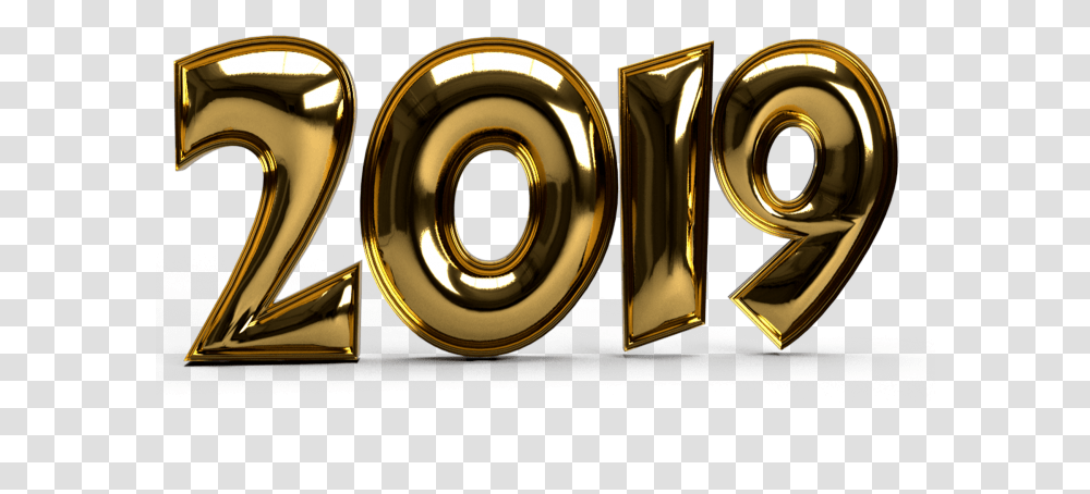 New Year 2019 Celebration Gold Image Free Download New Year Gold 2019, Brass Section, Musical Instrument, Horn, Camera Transparent Png