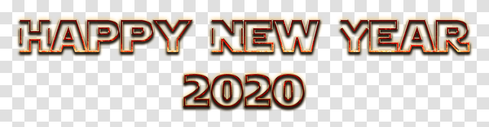New Year 2020 Background Graphics, Word, Alphabet, Crowd Transparent Png
