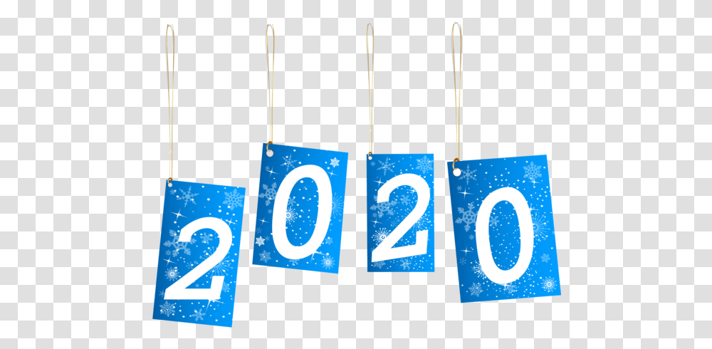 New Year 2020 Text Font Electric Blue For Happy Fte De La Musique, Number, Symbol, Alphabet, Word Transparent Png