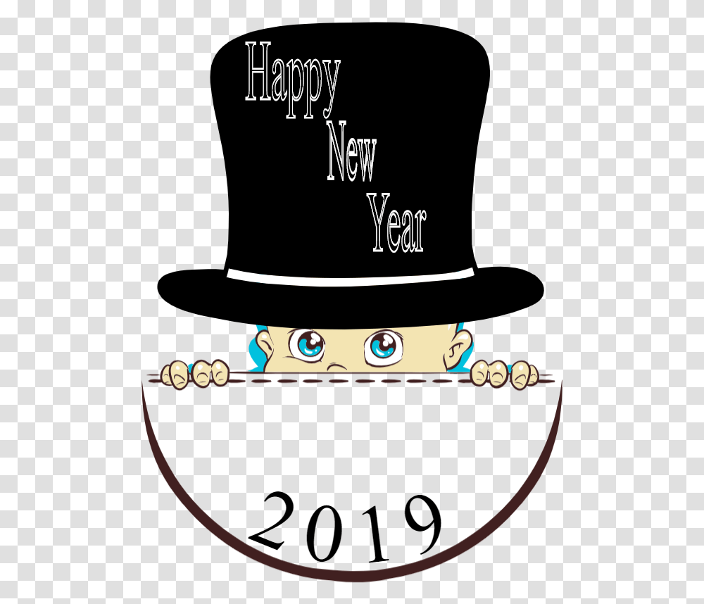 New Year Baby 2019 - Enke's Ink Years Hat, Accessories, Accessory, Jewelry, Leisure Activities Transparent Png