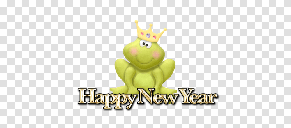 New Year Clipart Graphics Word Clipart Free Clipart Happy, Animal, Amphibian, Wildlife, Plush Transparent Png