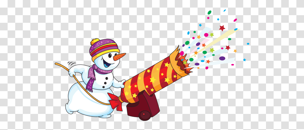 New Year Clipart Snowman New Year Celebration Clip Art New Year, Nature, Outdoors, Graphics, Winter Transparent Png