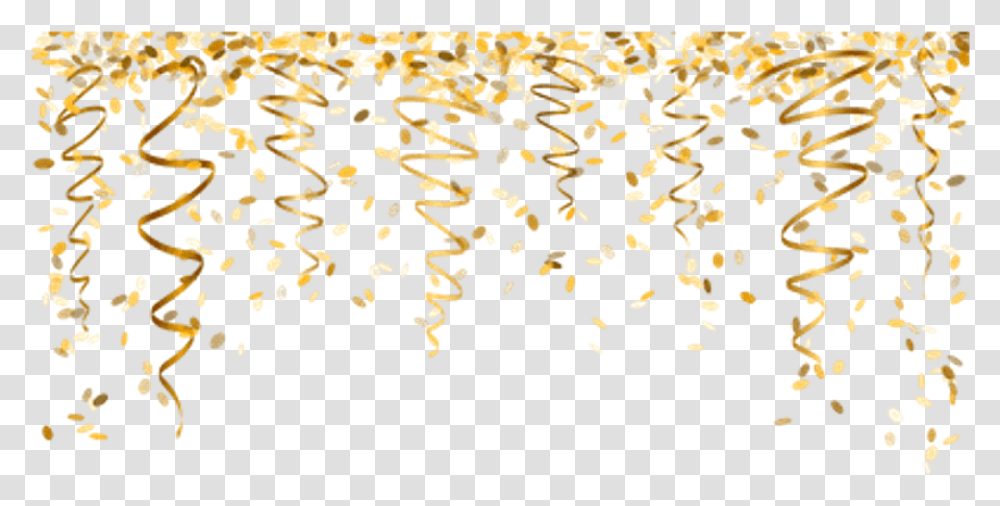 New Year Confetti, Paper, Chandelier, Lamp Transparent Png