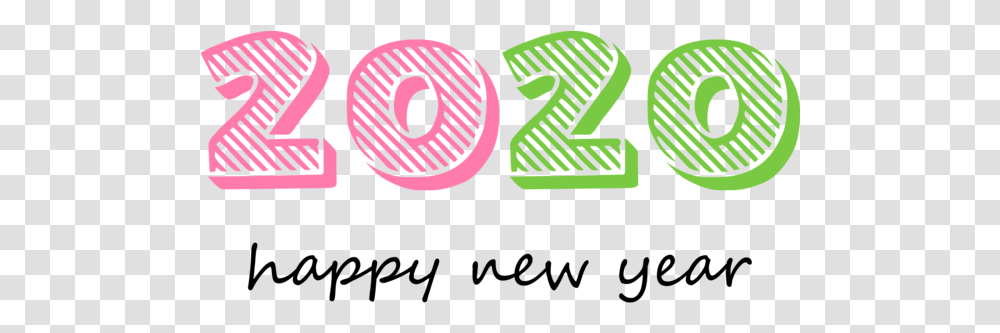 New Year Green Text Font For Happy 2020 2020 Icon, Logo, Symbol, Trademark, Graphics Transparent Png