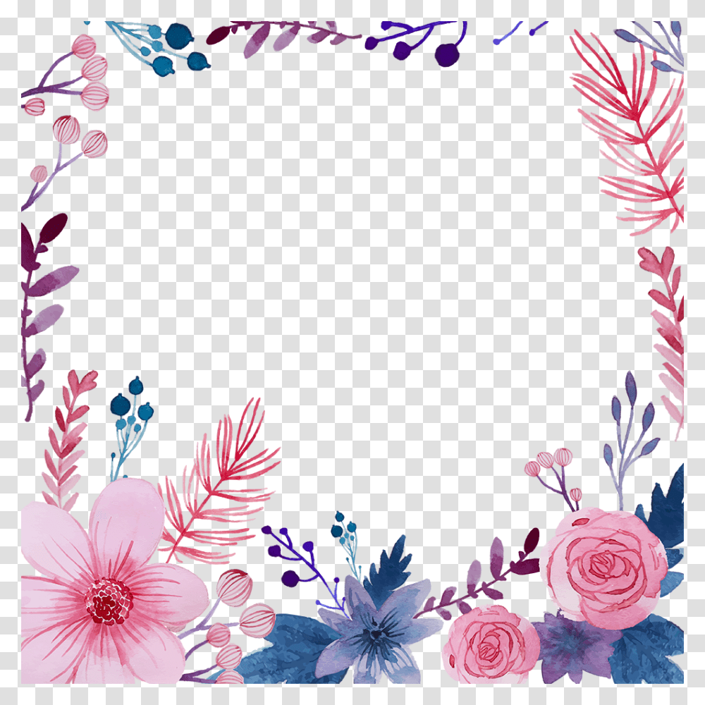 New Year Greeting Cards 2019, Floral Design, Pattern Transparent Png
