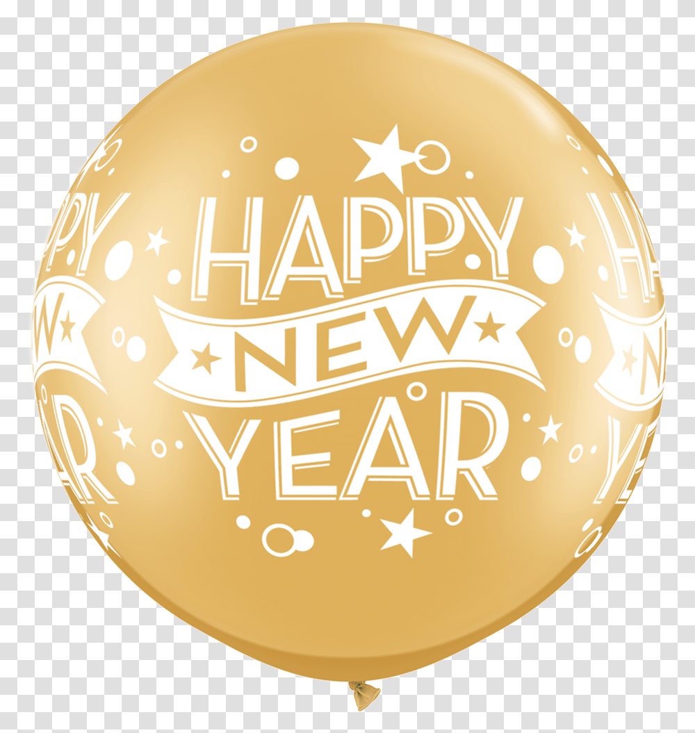 New Year Happy New Year Gold, Word, Logo, Trademark Transparent Png