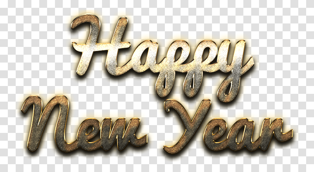 New Year Happy New Year, Word, Food, Alphabet Transparent Png