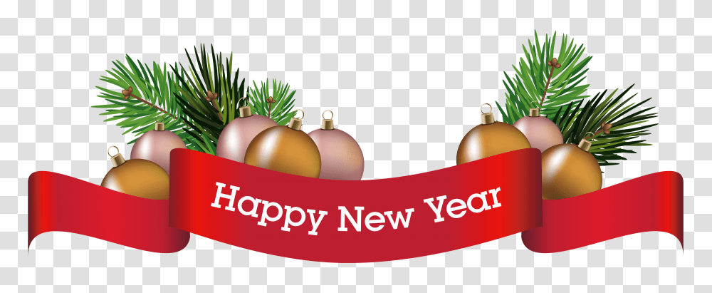 New Year, Holiday, Label, Plant Transparent Png