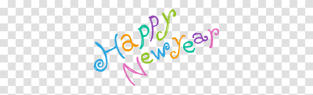 New Year, Holiday, Handwriting, Calligraphy Transparent Png