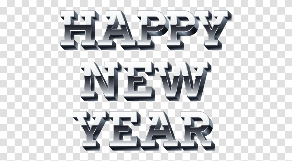 New Year, Holiday, Word, Alphabet Transparent Png