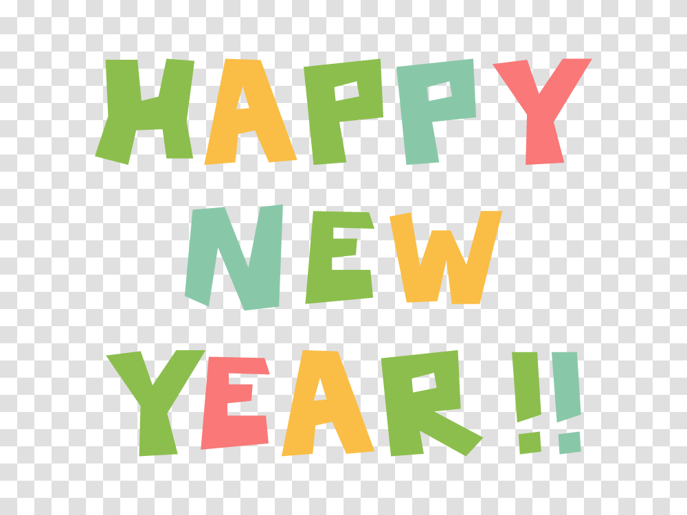 New Year, Holiday, Word, Alphabet Transparent Png