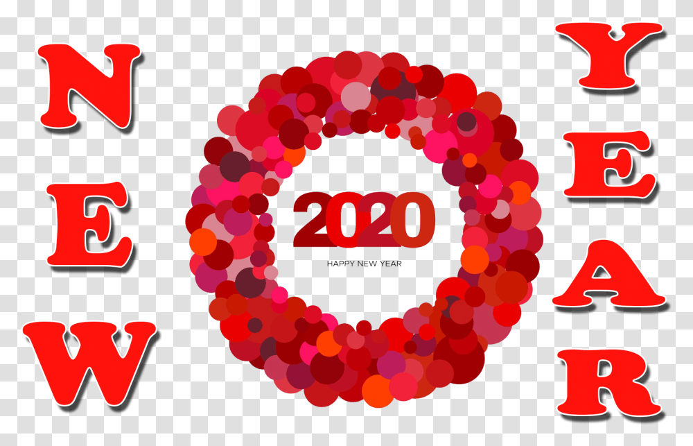 New Year Image 2020 Free Image Download, Number, Clock Transparent Png