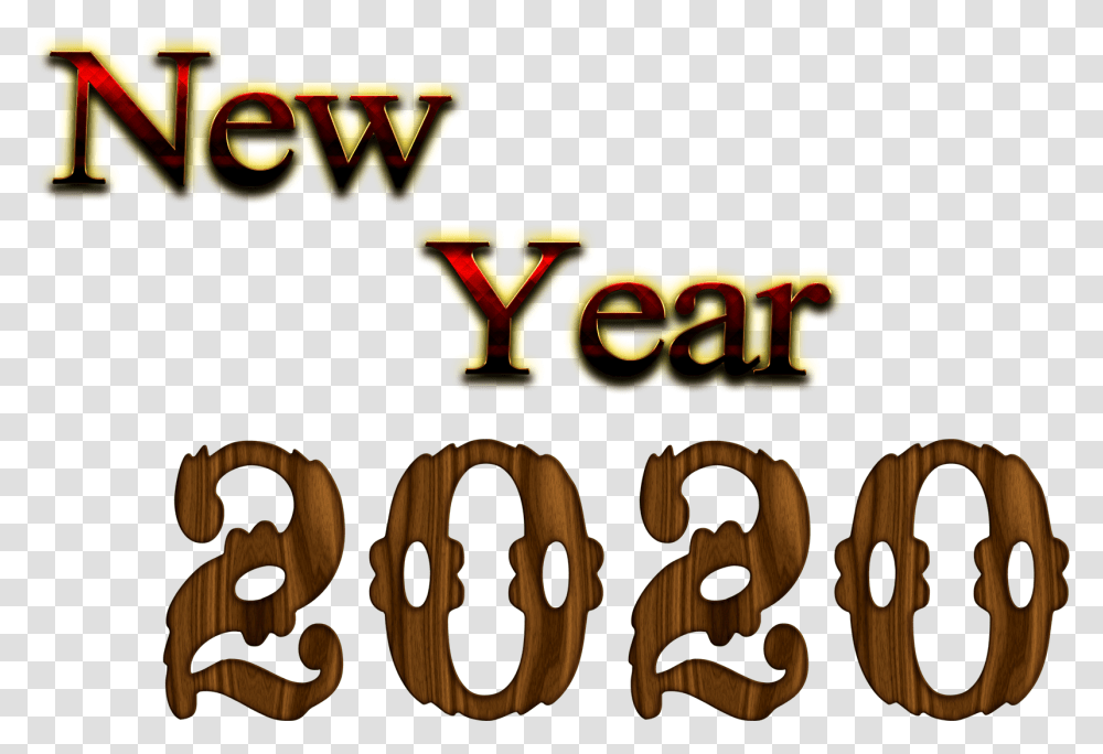 New Year Image 2020 Photo Background, Alphabet, Number Transparent Png